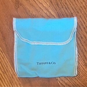 Tiffany & Co. jewelry dust bag.